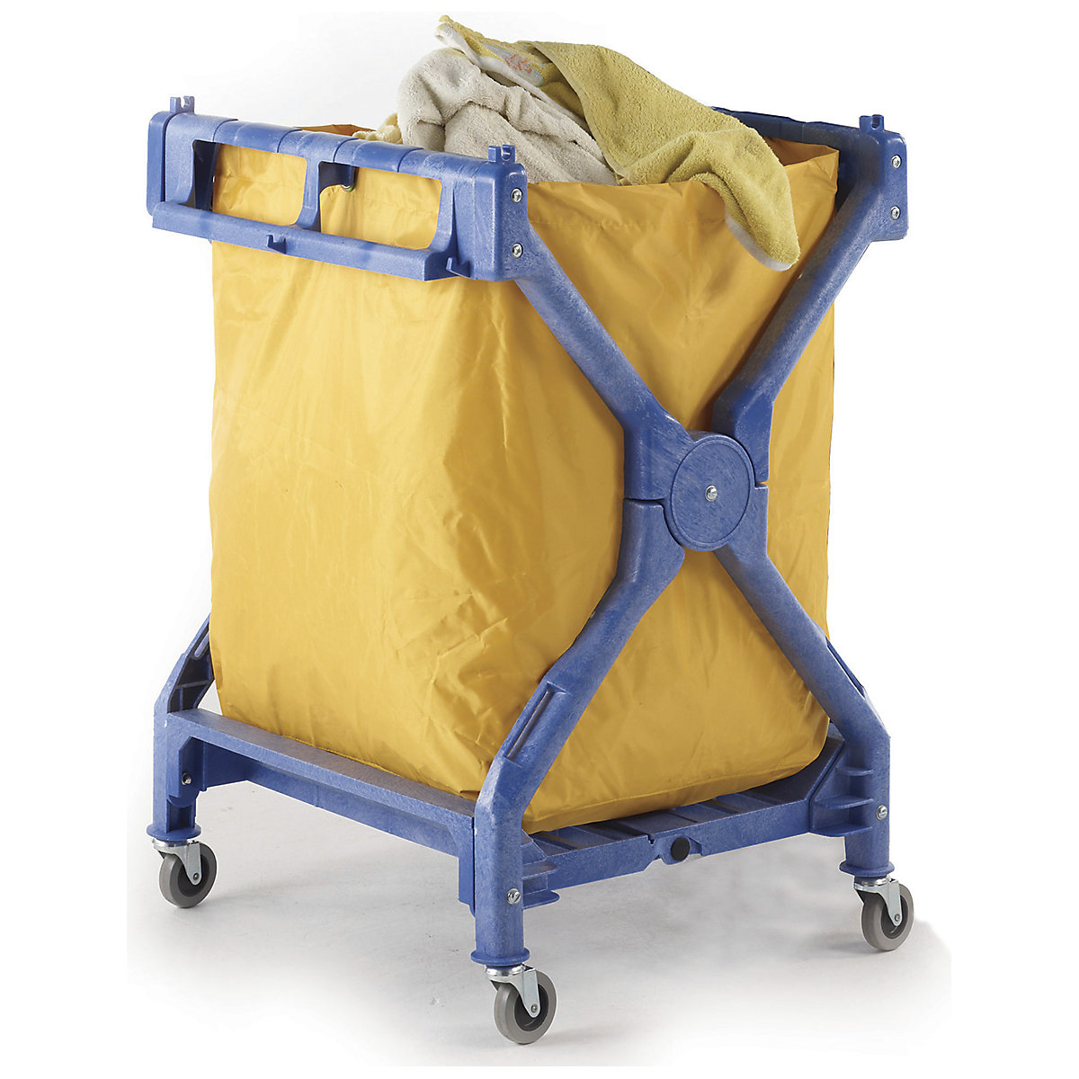 Plastic Folding Laundry Trolley (Product illustration 5)-4
