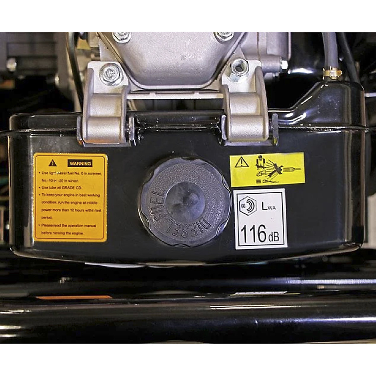 Sealey PWDM3600 Diesel Pressure Washer | 900L/hr 10hp | 290bar (Product illustration 3)-2
