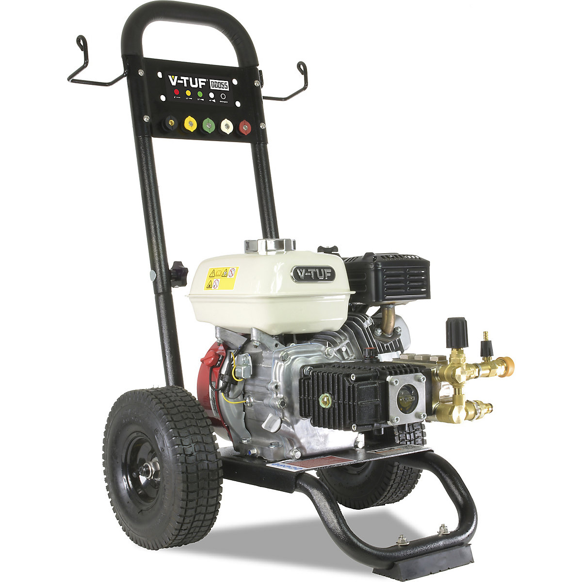 V-TUF DD055 Industrial Honda Driven Petrol Pressure Washer | 5.5HP | 13.2L/Min | 140Bar (Product illustration 2)-1