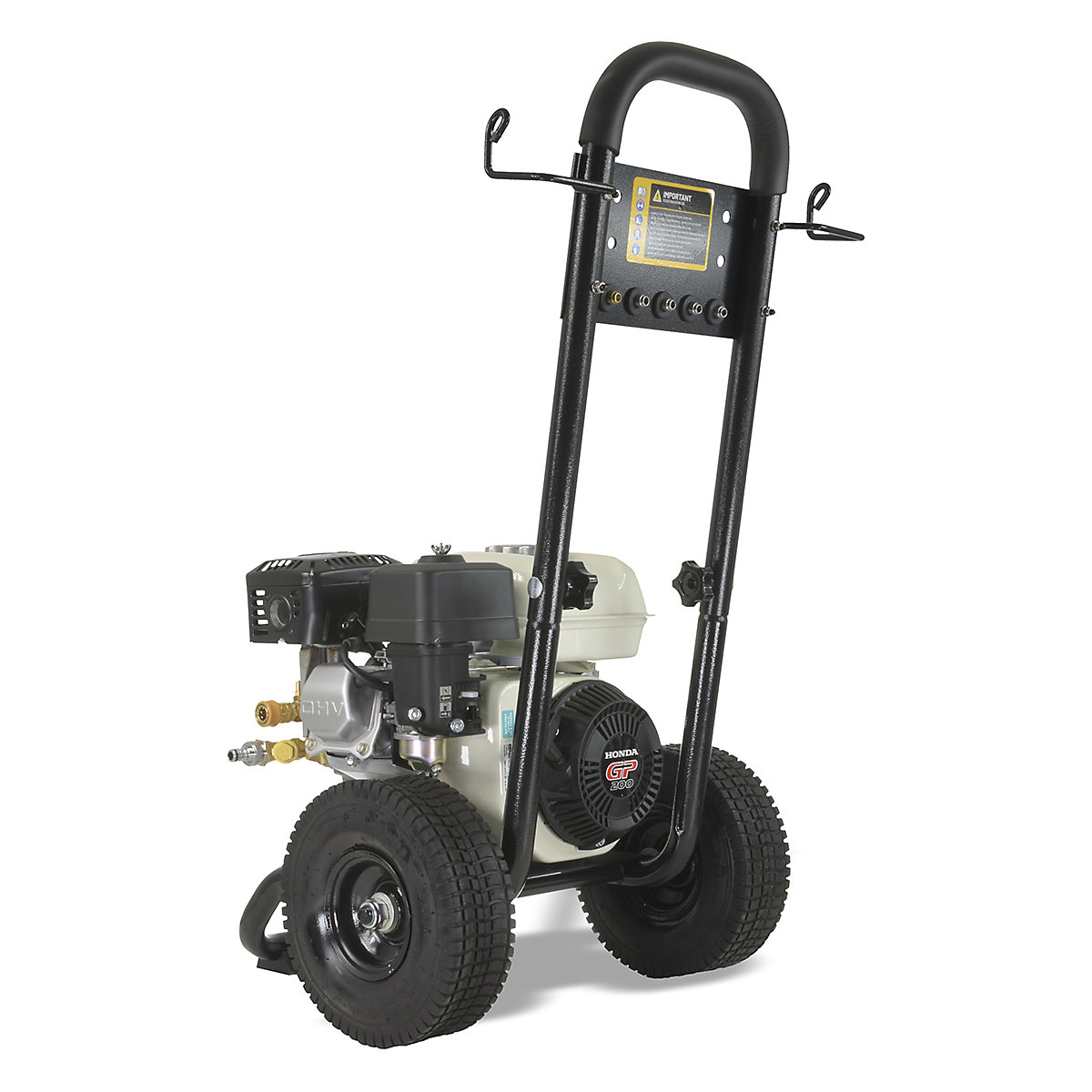 V-TUF GPT200 Industrial Honda Driven Petrol Pressure Washer | 12L/Min | 190Bar (Product illustration 3)-2