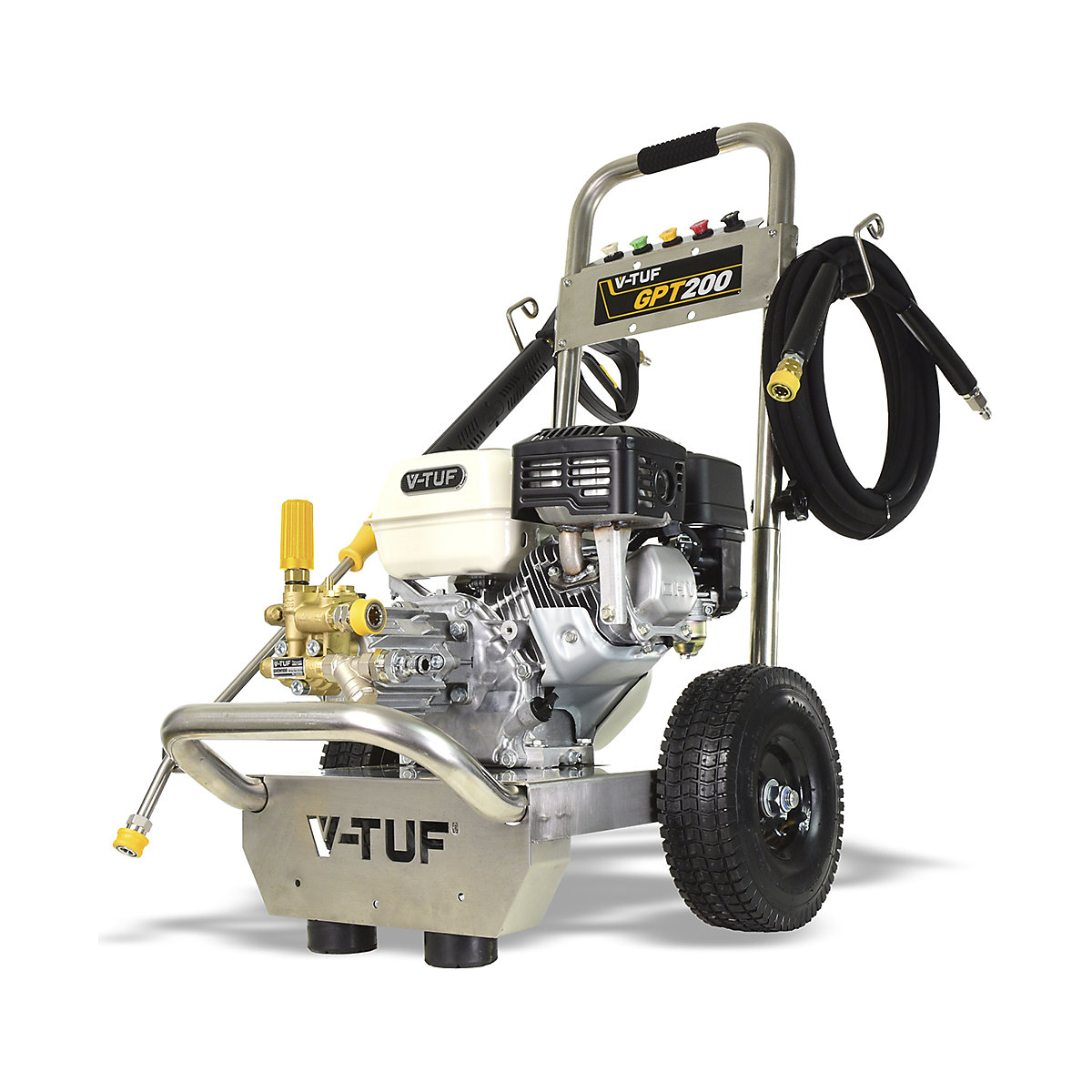 V-TUF GPT200 Industrial Honda Driven Petrol Pressure Washer | 12L/Min | 190Bar