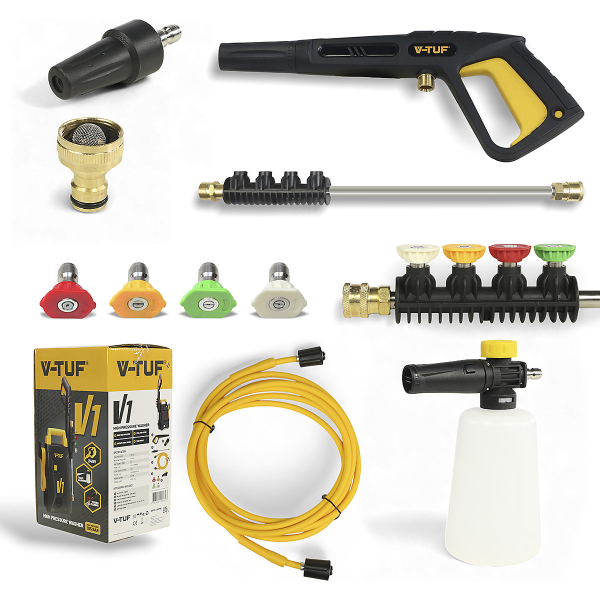V-TUF V1 X2 Portable Pressure Washers (Product illustration 2)-1