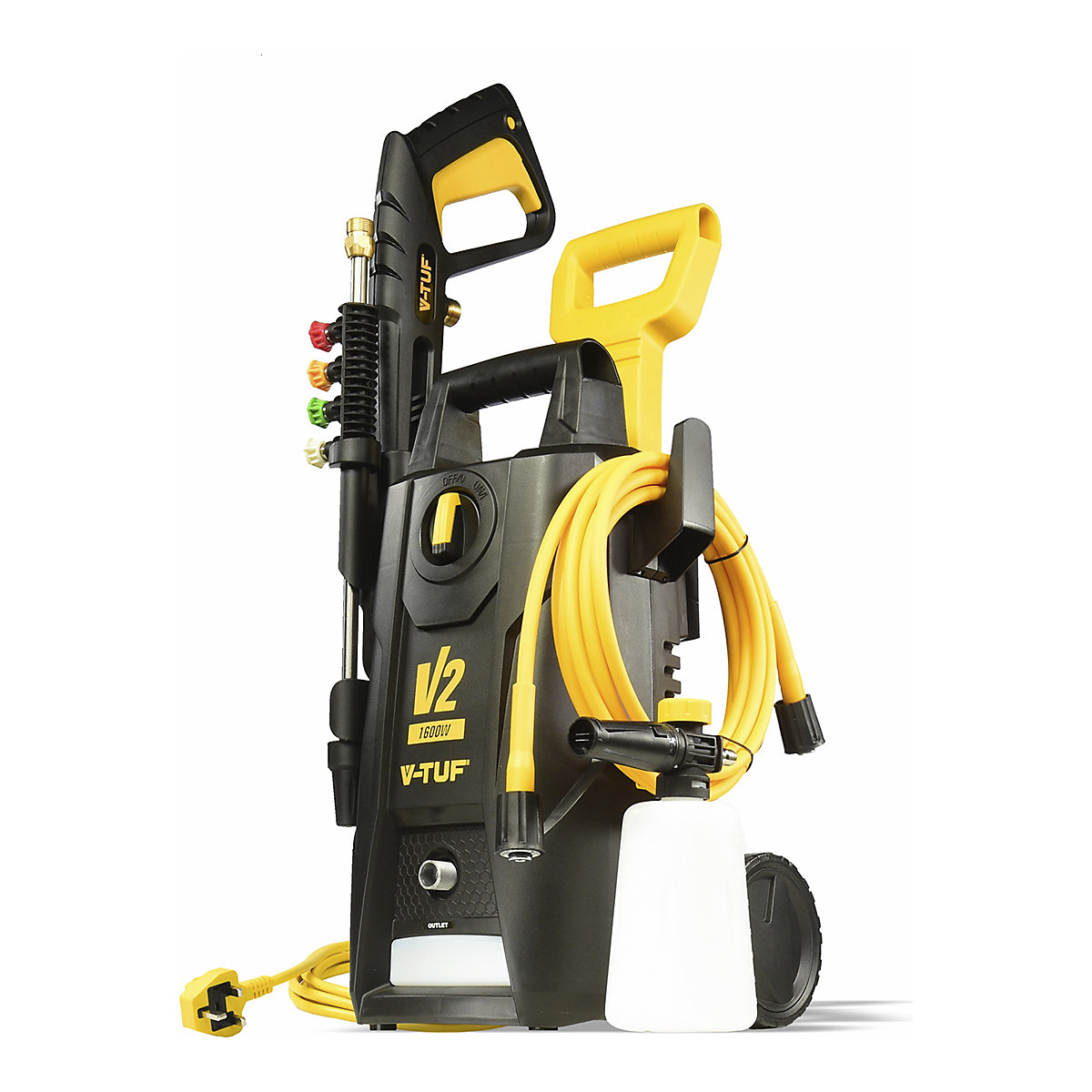 V-TUF V1 X2 Portable Pressure Washers, V-TUF V1 X2 Portable Pressure Washers, V-TUF V2 X2 Portable Pressure Washer | 830h x 294w x 320d mm | 240V | 135 Bar | 7.1L/min-8