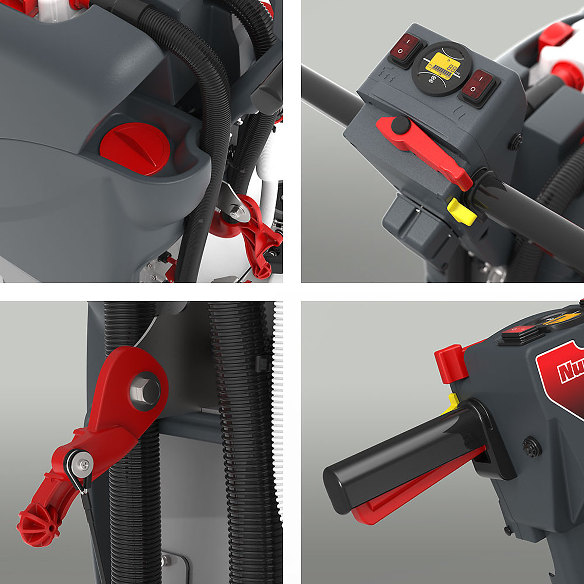 Numatic TBL4045 Twintec Cordless Scrubber Dryer NX1K Battery Powered (Product illustration 4)-3