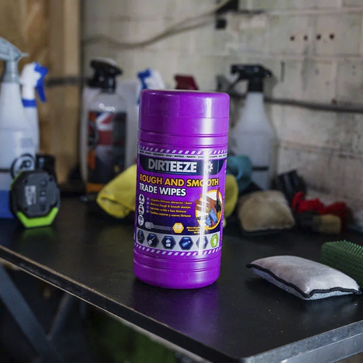 Dirteeze Jumbo Tub Degreasing Wipes (Product illustration 6)-5