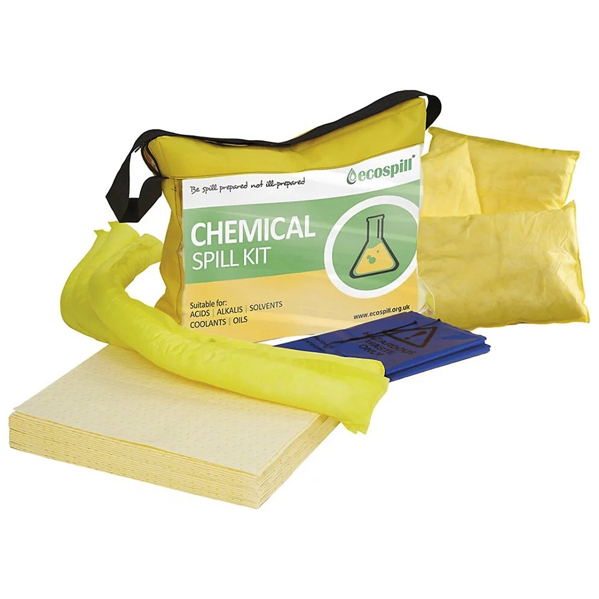 Ecospill Chemical Spill Kits | Clip-Top Carrier, Vinyl Holdall & Wheelie Bin Options, Ecospill Chemical Spill Kits | Clip-Top Carrier, Vinyl Holdall & Wheelie Bin Options, Ecospill Chemical Spill Kits | Vinyl Holdall | 50 Litre-3