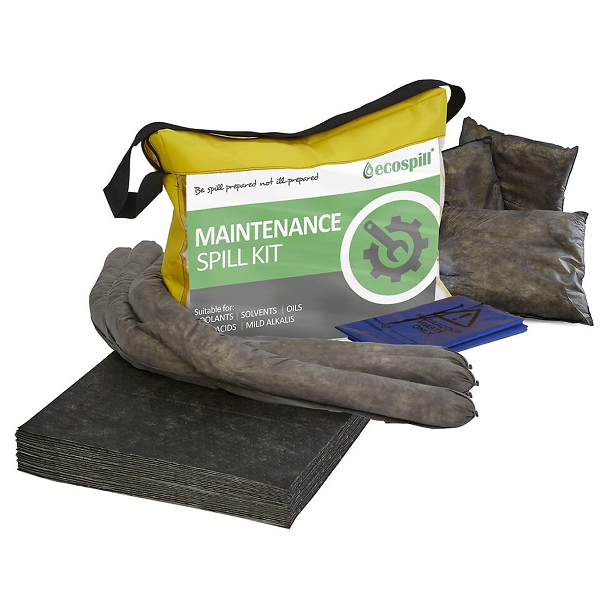 Ecospill Maintenance Spill Kits | Clip-Top Carrier, Vinyl Holdall & Wheelie Bin Options, Ecospill Maintenance Spill Kits | Clip-Top Carrier, Vinyl Holdall & Wheelie Bin Options, Ecospill Maintenance Spill Kits | Vinyl Holdall | 50 Litre-3