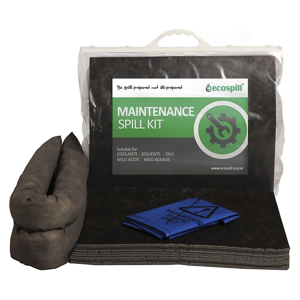 Ecospill Maintenance Spill Kits | Clip-Top Carrier, Vinyl Holdall & Wheelie Bin Options, Ecospill Maintenance Spill Kits | Clip-Top Carrier, Vinyl Holdall & Wheelie Bin Options, Ecospill Maintenance Spill Kits | Clip-Top Carrier | 30 Litre-4