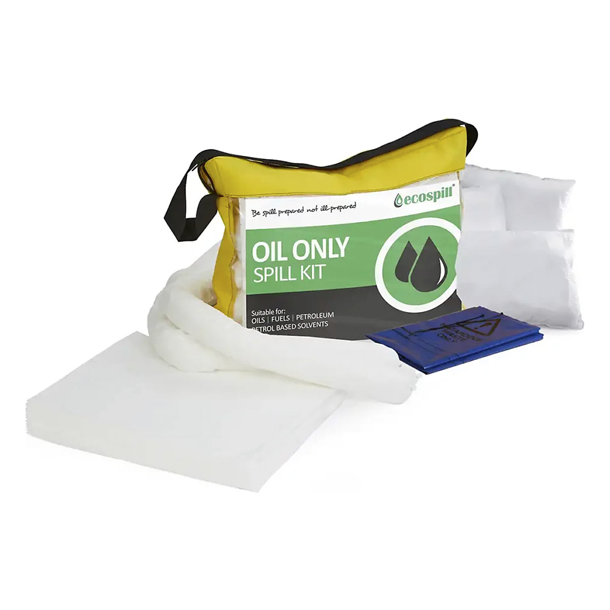 Ecospill Oil-Only Spill Kits | Clip-Top Carrier, Vinyl Holdall & Wheelie Bin Options, Ecospill Oil-Only Spill Kits | Clip-Top Carrier, Vinyl Holdall & Wheelie Bin Options, Ecospill Oil-Only Spill Kits | Vinyl Holdall | 50 Litre-3