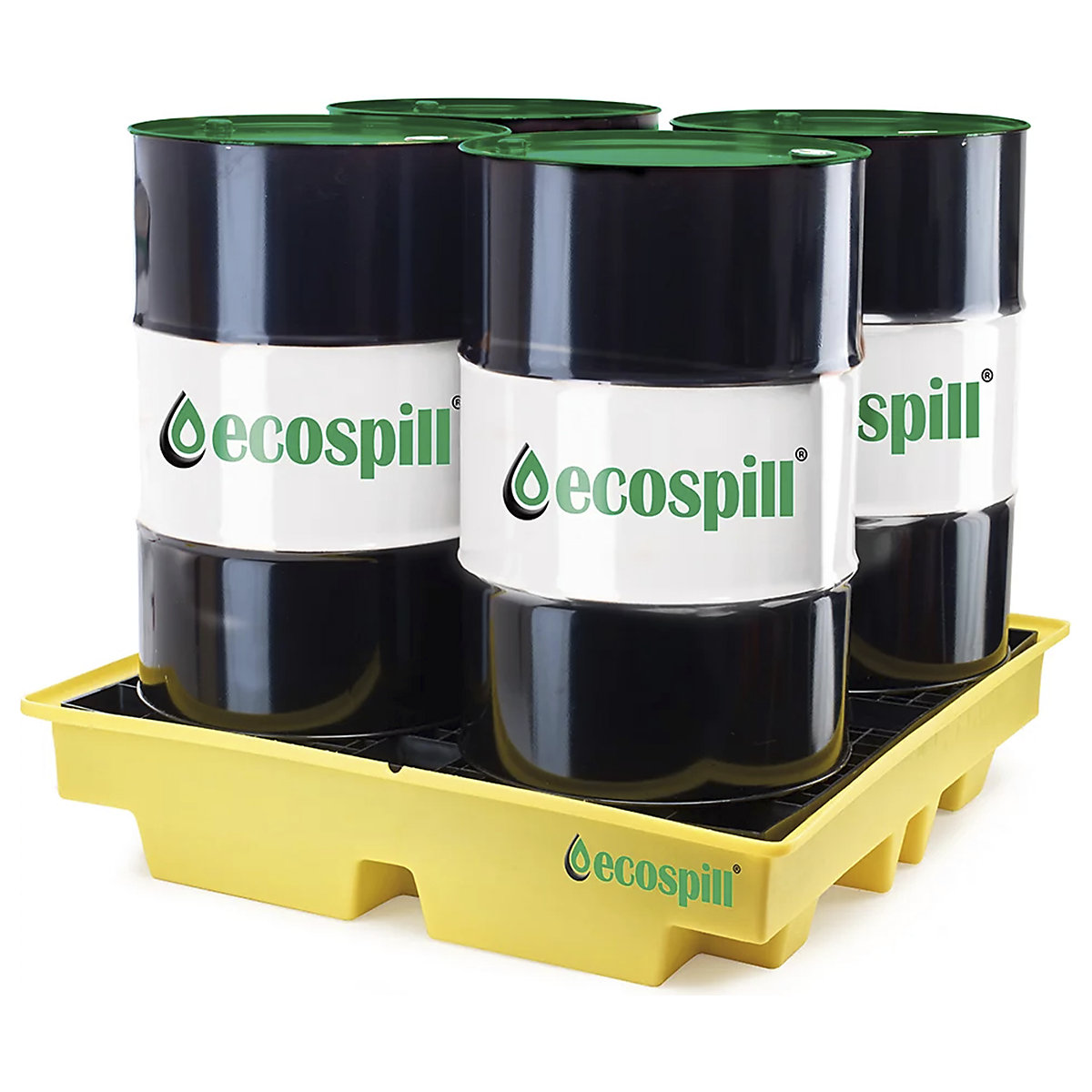Ecospill Spill Pallets | 2 or 4 Drum (Product illustration 4)-3