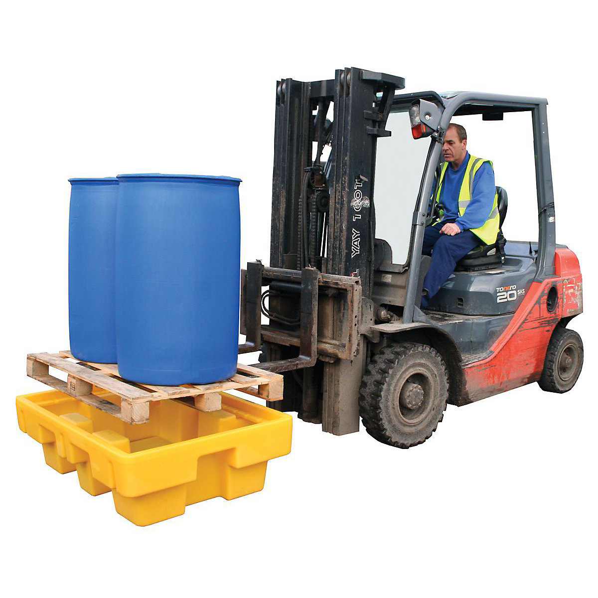 Plastic Euro Spill Pallets (Product illustration 4)-3