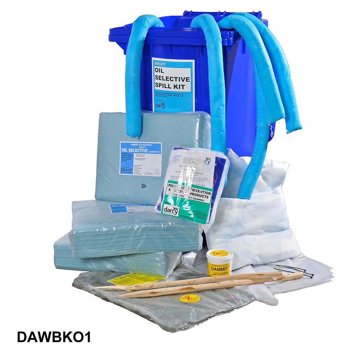 Wheeled Bin Spill Kits (Product illustration 3)-2
