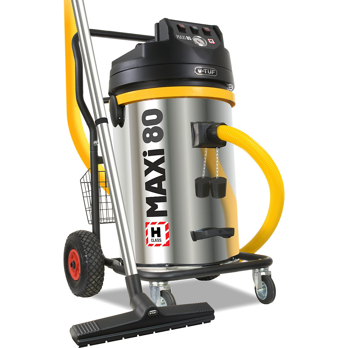 V-TUF MAXi H-Class Industrial Dust Extraction Vacuum Cleaner, V-TUF MAXi H-Class Industrial Dust Extraction Vacuum Cleaner, V-TUF MAXi H-Class Industrial Dust Extraction Vacuum Cleaner | 50L | 240V-1