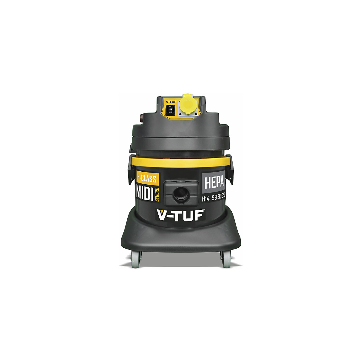 V-TUF MIDI Syncro H-Class Industrial Dust Extraction Vacuum Cleaner with Power Take Off, V-TUF MIDI Syncro H-Class Industrial Dust Extraction Vacuum Cleaner with Power Take Off, V-TUF MIDI Syncro H-Class Industrial Dust Extraction Vacuum Cleaner with Power Take Off | 240V-1
