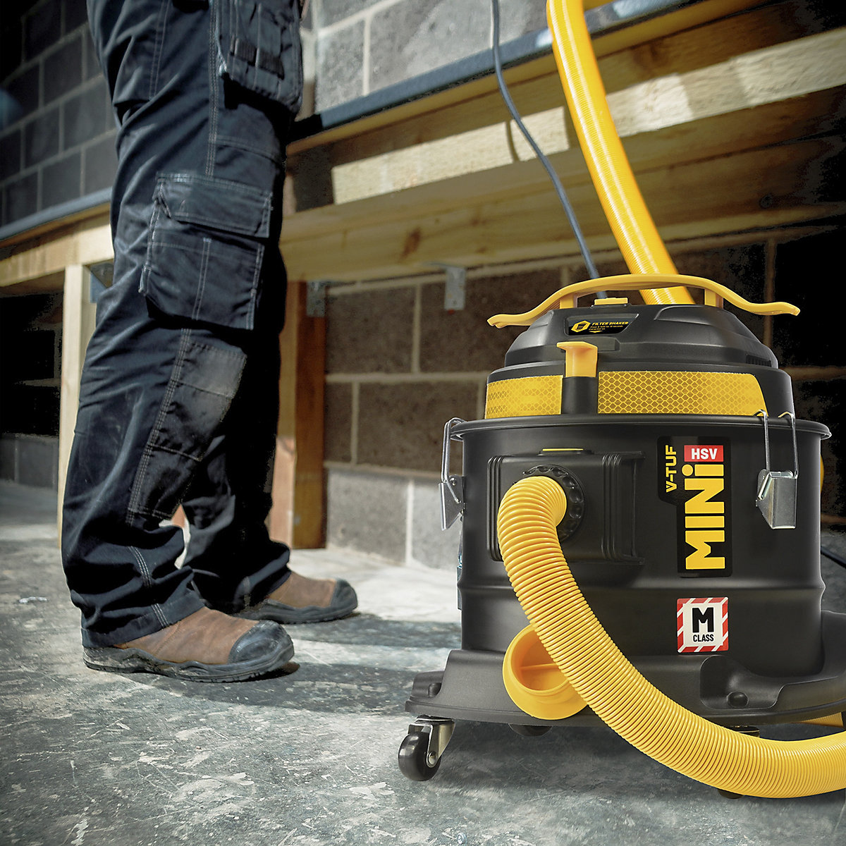 V-TUF MINI HSV X2 M-Class Dust Extraction Vacuum Cleaners (Product illustration 3)-2