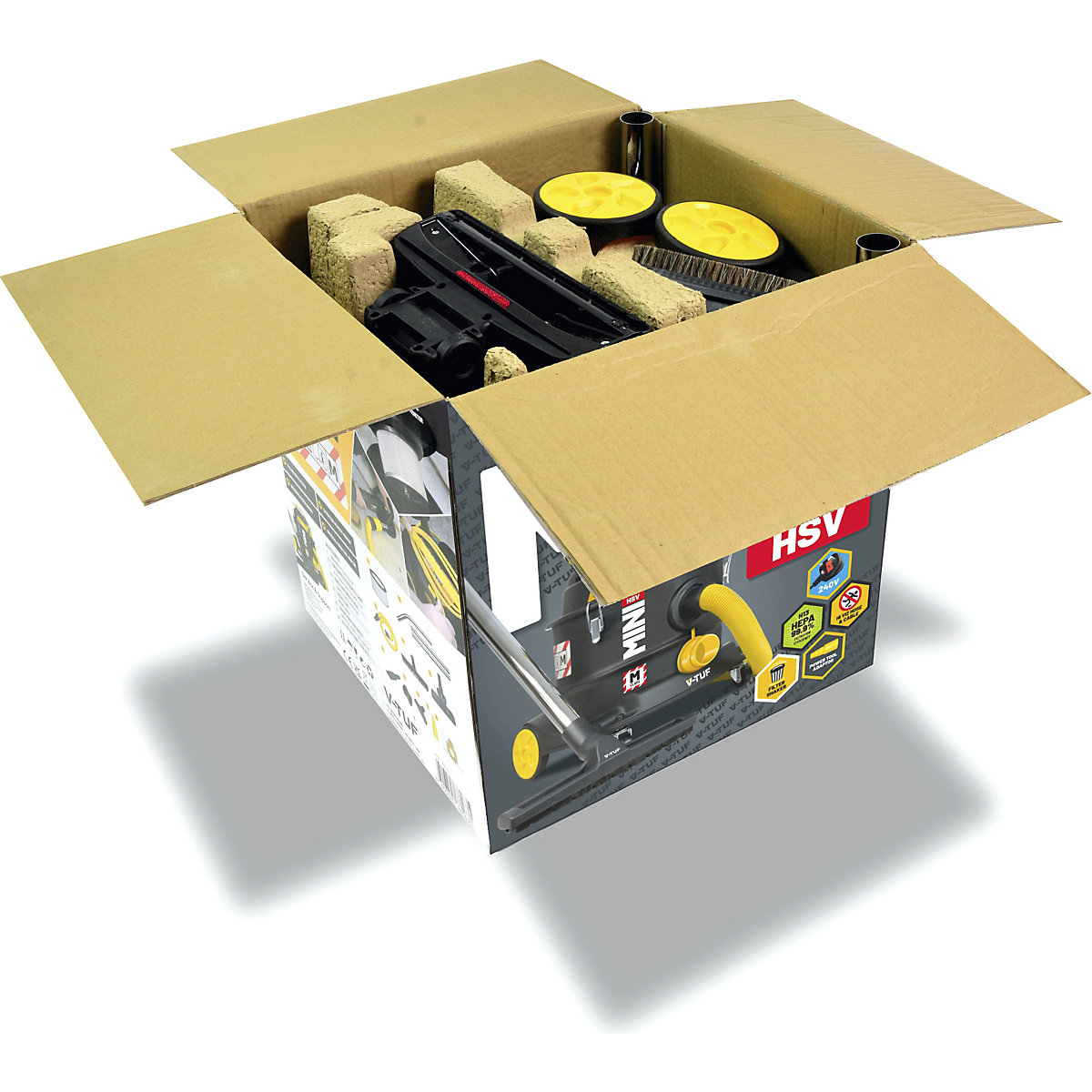 V-TUF Mini HSV M-Class Dust Extraction Vacuum Cleaner (Product illustration 4)-3