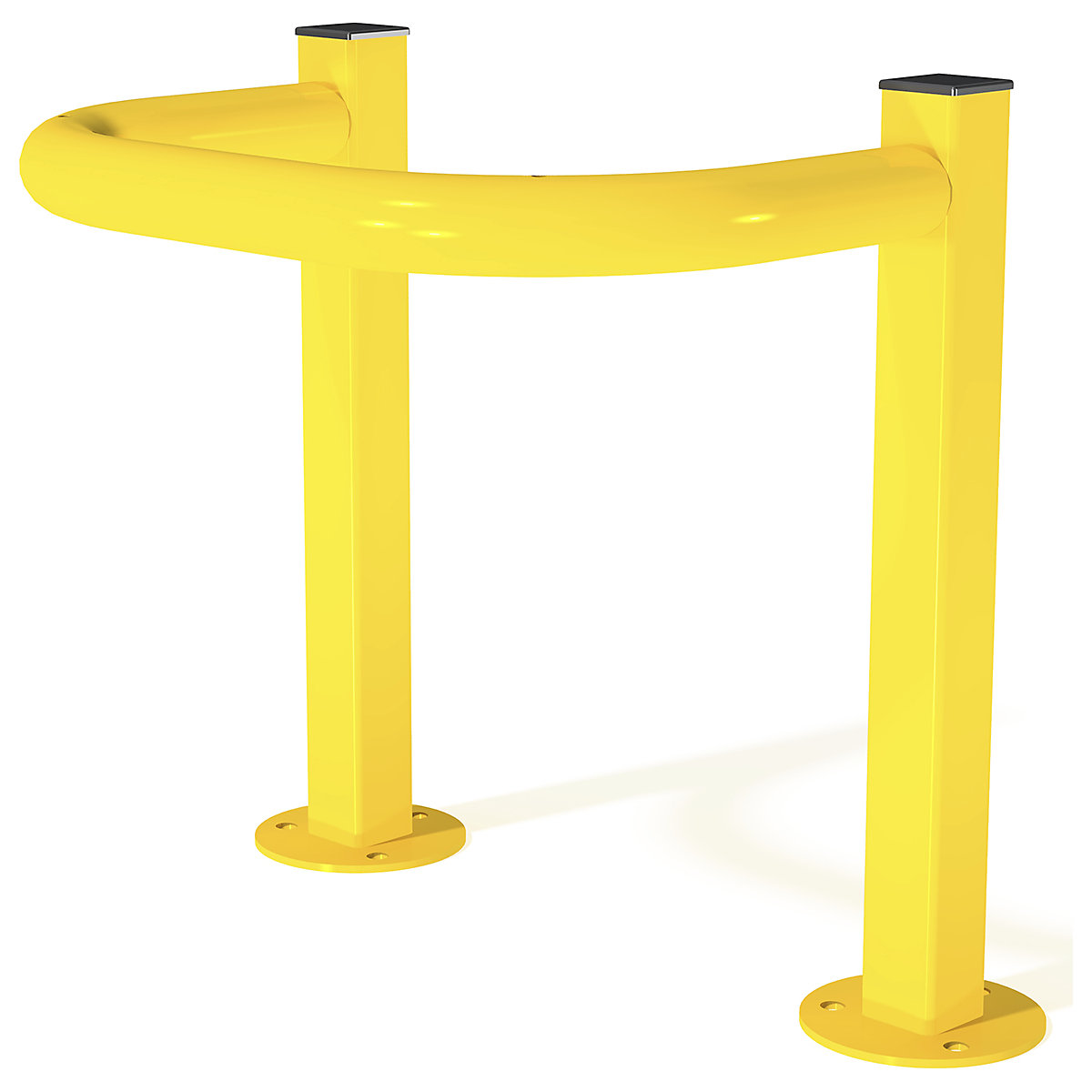 Autopa ACP5 EV Charger Protection Barrier, Autopa ACP5 EV Charger Protection Barrier, Autopa ACP5 EV Charger Protection Barrier | 500mm Above Ground | 500mm Length | Bolt Down | Yellow Coated-2