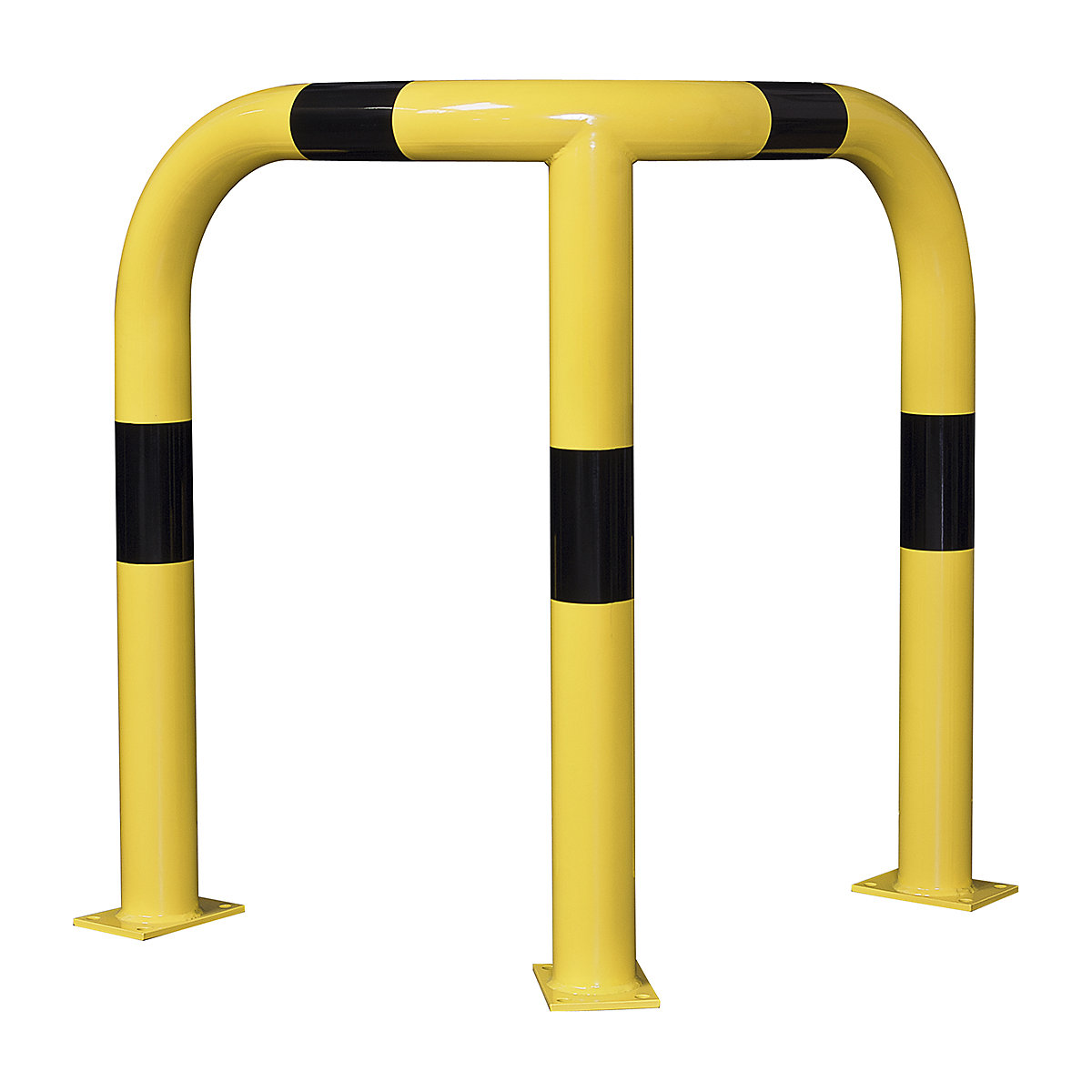 BLACK BULL XL Corner Protection Guard, BLACK BULL XL Corner Protection Guard, BLACK BULL XL Corner Protection Guard | 1200h x 900w x 900d mm | Yellow/Black | Indoor Use-2