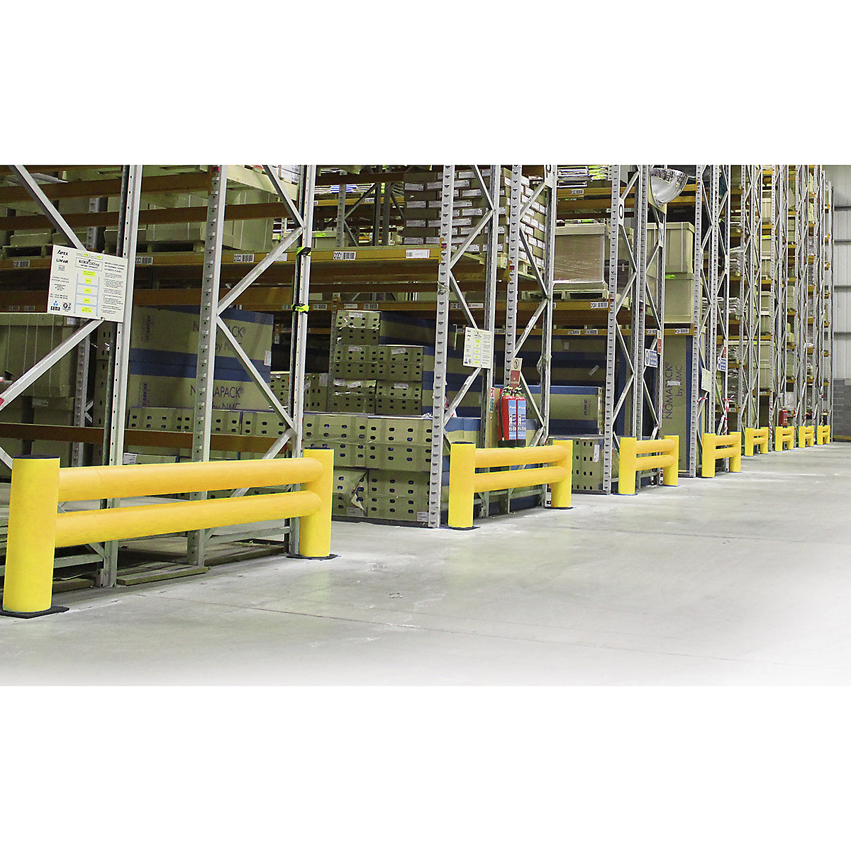 Brandsafe Double Rack End Barrier (Product illustration 3)-2