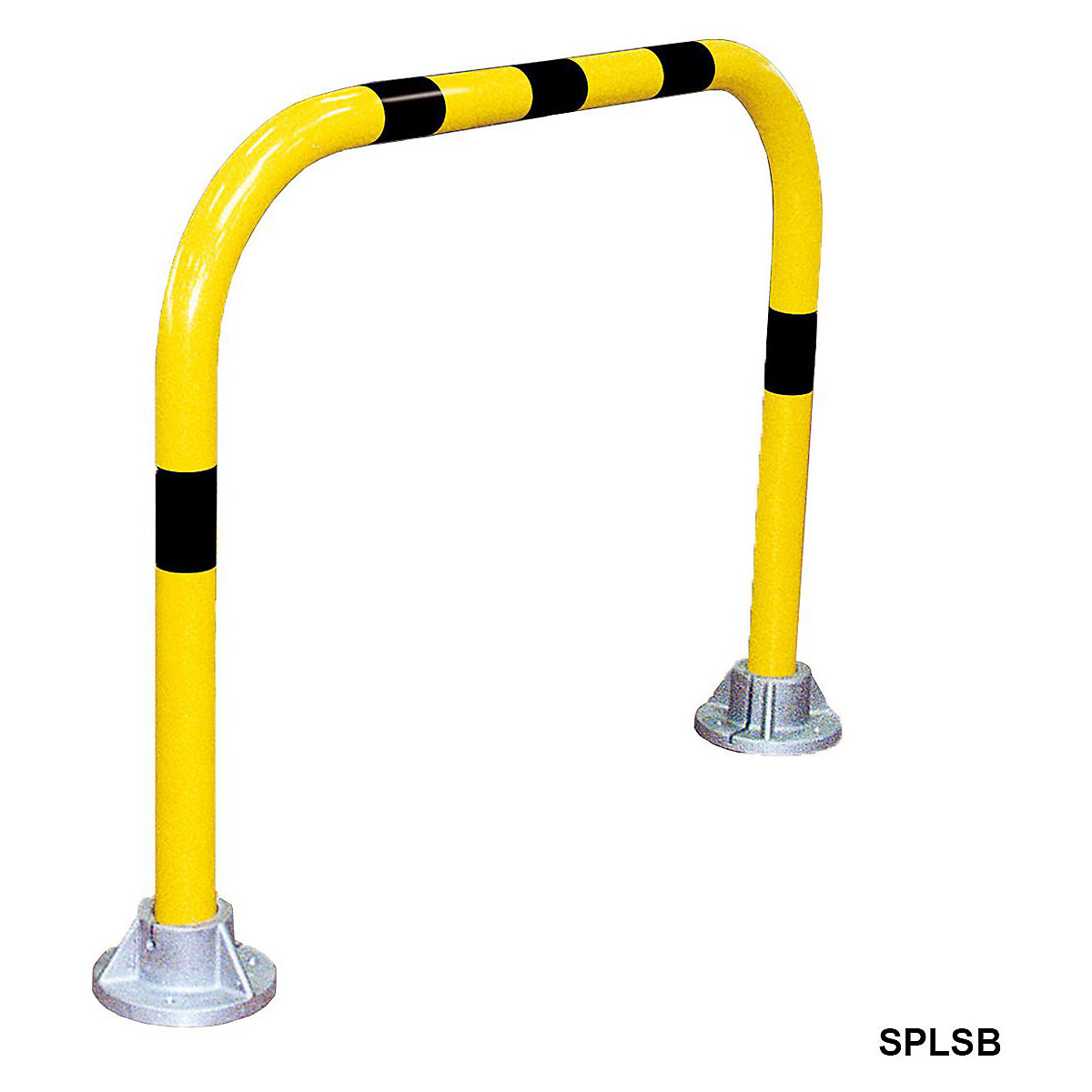 Steel Hoop Safety Barrier, Steel Hoop Safety Barrier, Steel Hoop Safety Barrier | 1000h x 1250w mm | 50 mm Dia. | Yellow & Black-0