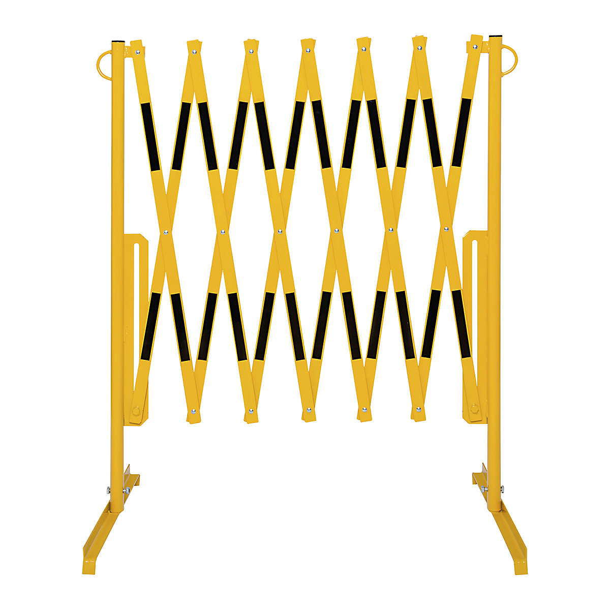TRAFFIC-LINE Extendable Trellis Barriers, TRAFFIC-LINE Extendable Trellis Barriers, TRAFFIC-LINE Extendable Trellis Barrier | FLEXI-LIGHT | 1000h x 3600w x 500d mm | Yellow/Black-2