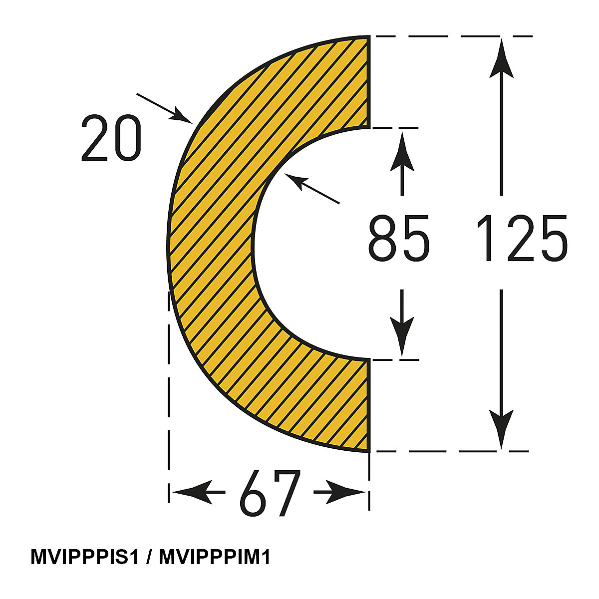 TRAFFIC-LINE Pipe Impact Protection (Product illustration 2)-1
