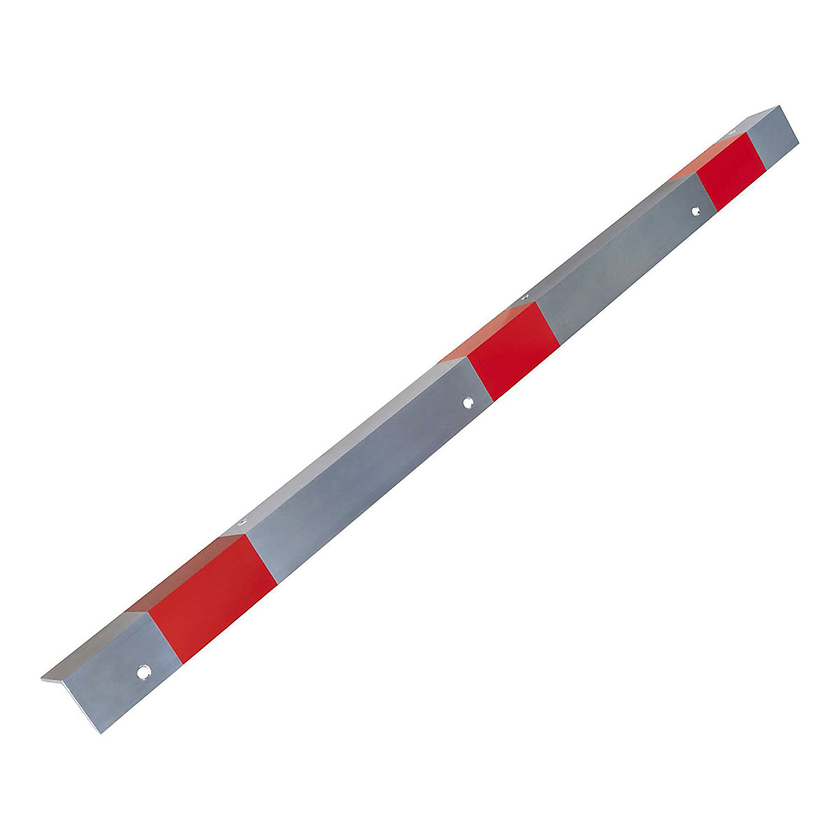TRAFFIC-LINE Right Angle Aluminium Edge Protectors, TRAFFIC-LINE Right Angle Aluminium Edge Protectors, TRAFFIC-LINE Right Angle Aluminium Edge Protectors | 50mm x 50mm | Length: 1000mm | 3 Reflective Bands-2
