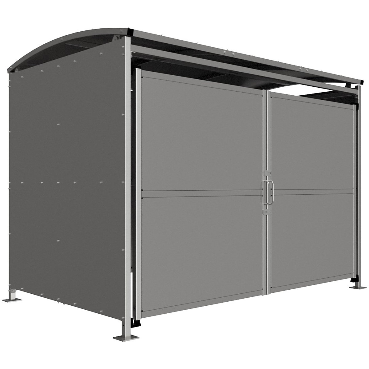 Autopa Badby Storage Shelters, Autopa Badby Storage Shelters, Autopa Badby Storage Shelter | 2363h x 2099w x 3000d mm | Clad Doors | Extension Bay-6
