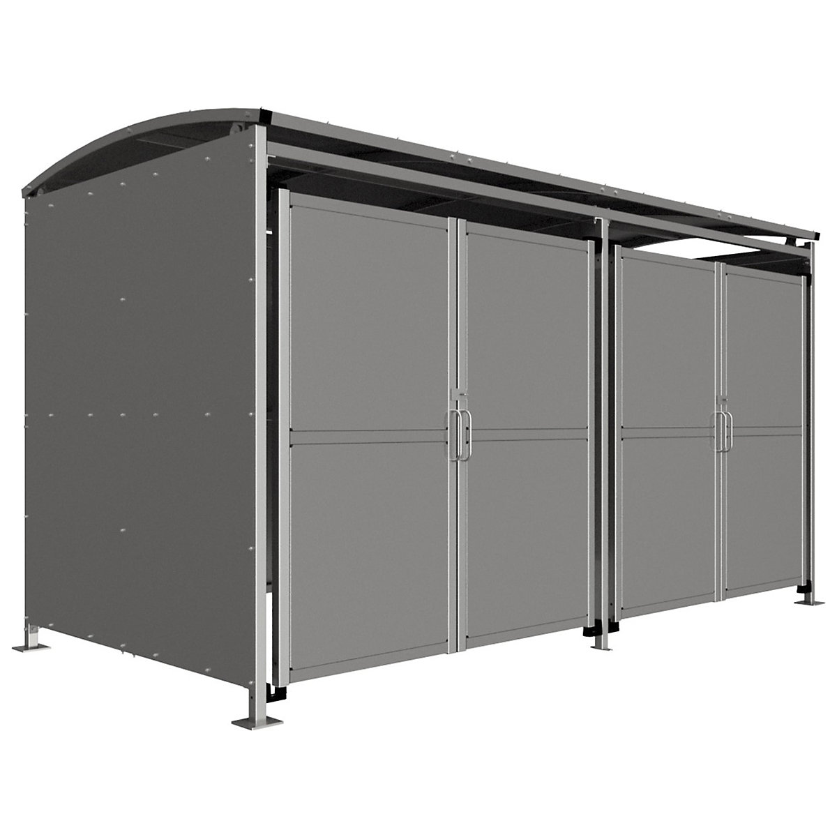 Autopa Badby Storage Shelters, Autopa Badby Storage Shelters, Autopa Badby Storage Shelter | 2363h x 2099w x 4000d mm | Clad Doors | Main Bay-5