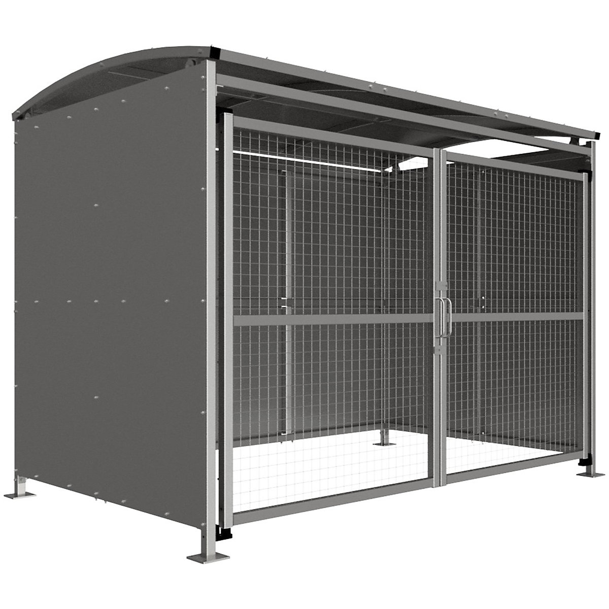 Autopa Badby Storage Shelters, Autopa Badby Storage Shelters, Autopa Badby Storage Shelter | 2363h x 2099w x 3000d mm | Mesh Doors | Main Bay-3
