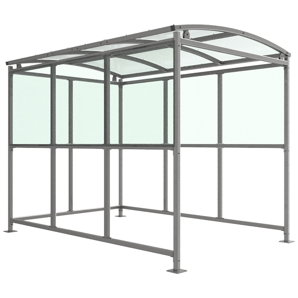 Autopa Burbank Smoking Shelter, Autopa Burbank Smoking Shelter, Autopa Burbank Smoking Shelter | 2363h x 3000w x 2000d mm | Extension Bay-3