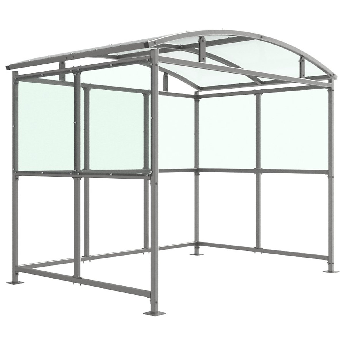 Autopa Inglewood Smoking Shelter, Autopa Inglewood Smoking Shelter, Autopa Inglewood Smoking Shelter | 2363h x 2000w x 3000d mm | Main Bay-4