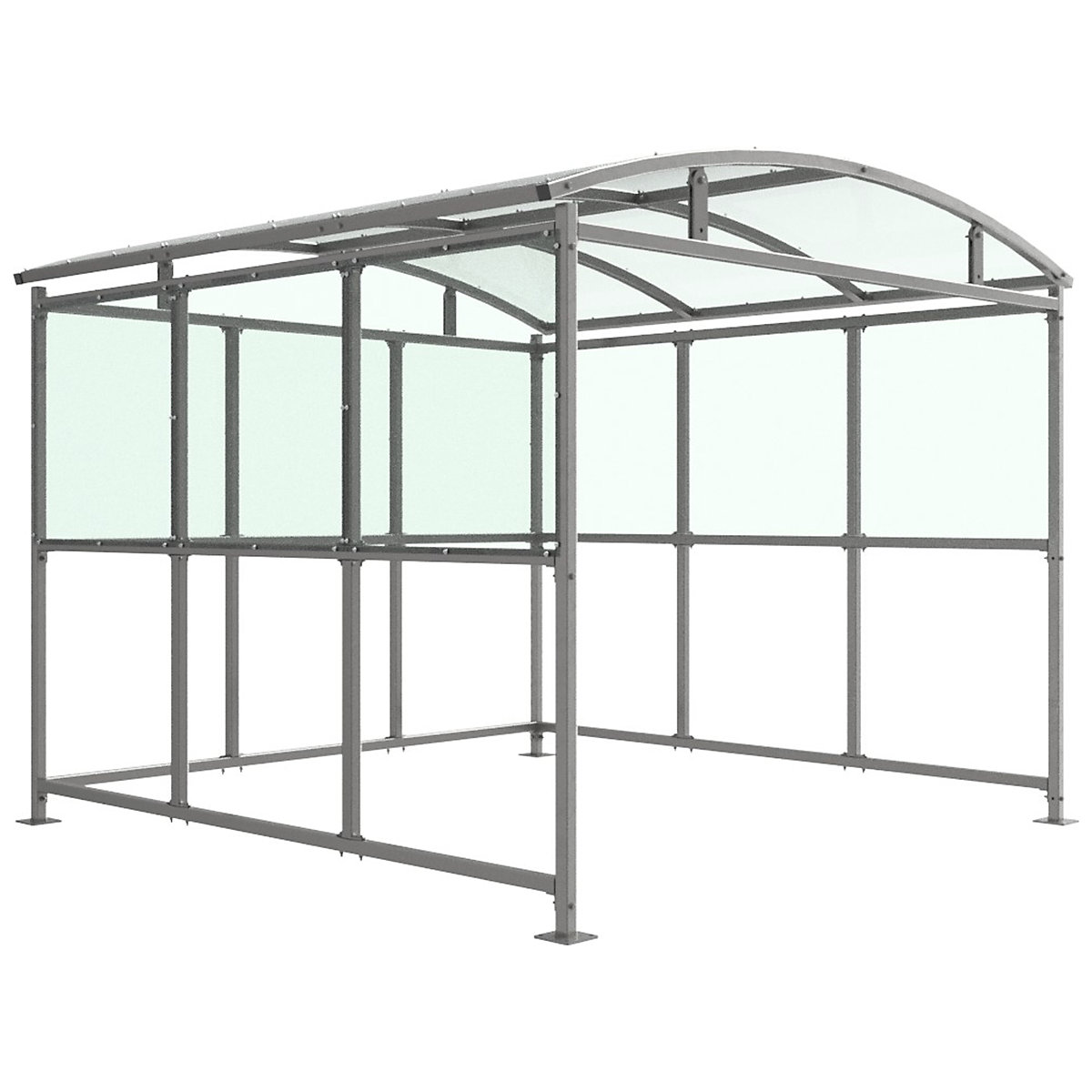 Autopa Inglewood Smoking Shelter, Autopa Inglewood Smoking Shelter, Autopa Inglewood Smoking Shelter | 2363h x 3000w x 3000d mm | Main Bay-3