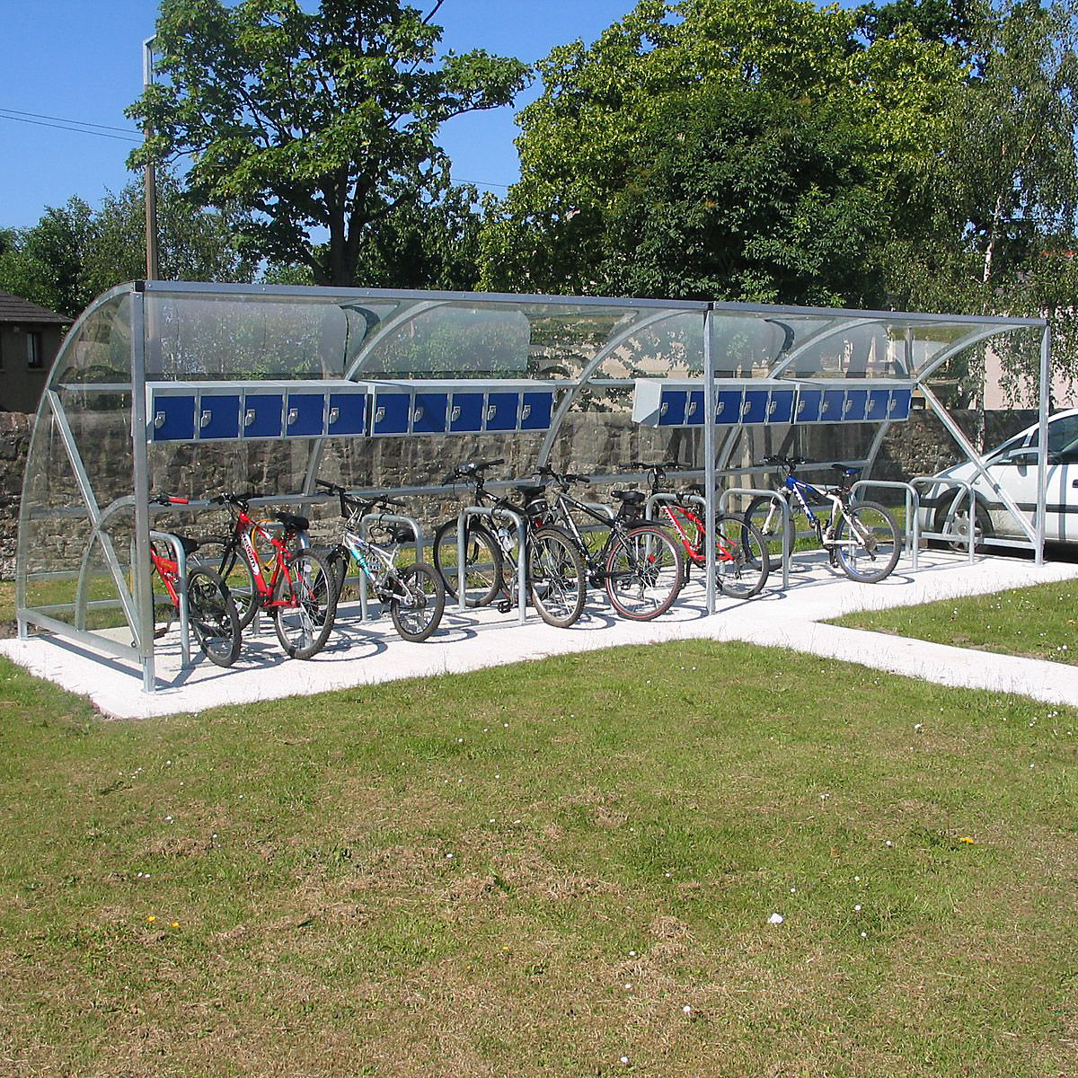 Hamble Cycle Shelters (Product illustration 3)-2