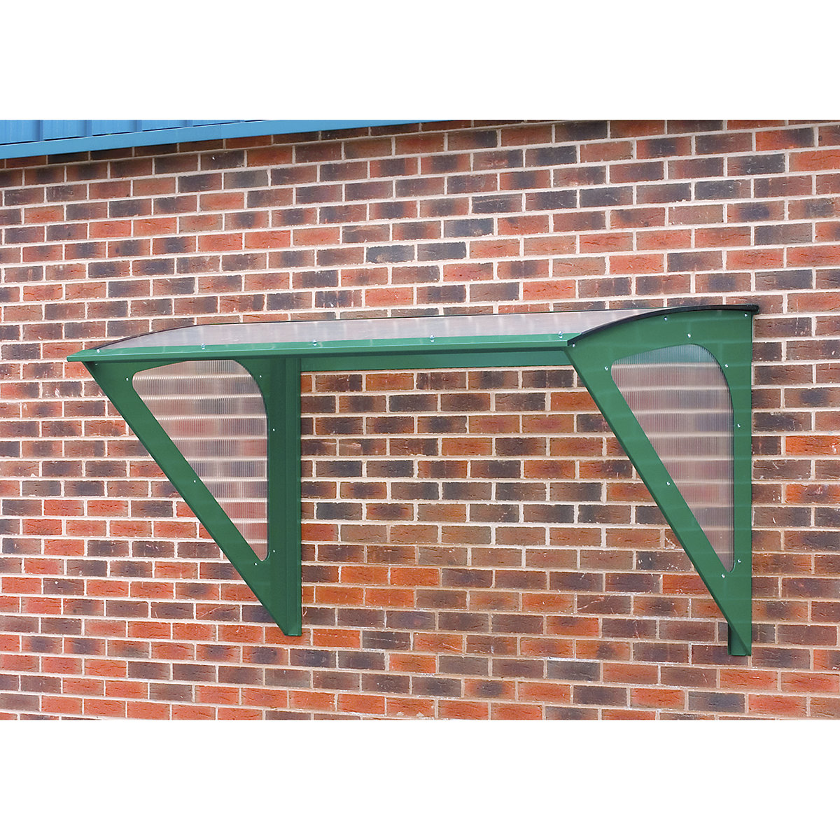 Wall Mounted Smoking Shelter | Vaping Shelter, Wall Mounted Smoking Shelter | Vaping Shelter, Wall Mounted Smoking Shelter | Vaping Shelter | 1100h x 2000w x 1000d mm | Light Grey-4