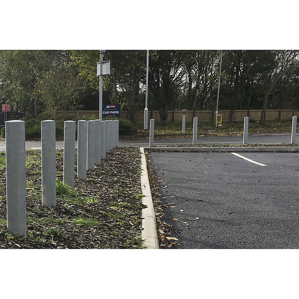 Autopa Galvanised Steel Fixed Bollards (Product illustration 5)-4