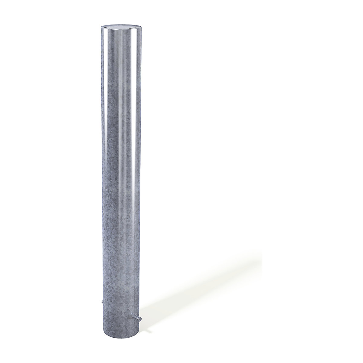Autopa Galvanised Steel Fixed Bollards, Autopa Galvanised Steel Fixed Bollards, Autopa Galvanised Steel Fixed Bollards | 1000mm Above Ground | Galvanised | Concrete-In | Ø193mm-3