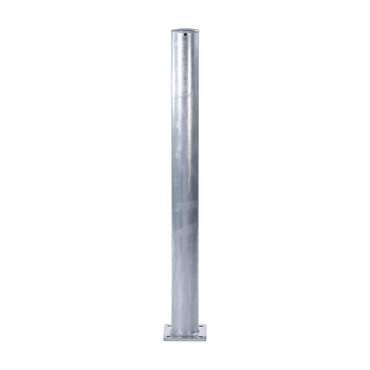 Autopa Stainless Steel Plain & Galvanised Round Fixed Bollards, Autopa Stainless Steel Plain & Galvanised Round Fixed Bollards, Autopa Plain Round Fixed Bollard | 1000h x 101w mm | Stainless Steel | Bolt Down-0