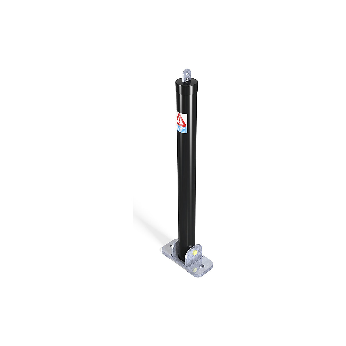 Autopa TOPLOK Parking Post, Autopa TOPLOK Parking Post, Autopa TOPLOK Parking Post | 780h x 60w x 60d mm | Galvanised & Black-3