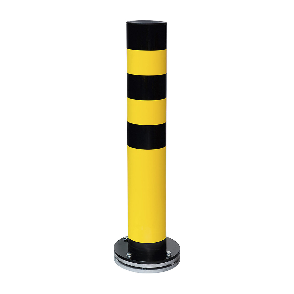 BLACK BULL FLEX Heavy Duty Bollards, BLACK BULL FLEX Heavy Duty Bollards, BLACK BULL FLEX Rotating Heavy Duty Bollard | 1000h x 159mm Dia.| Yellow/Black | Indoor Use-0