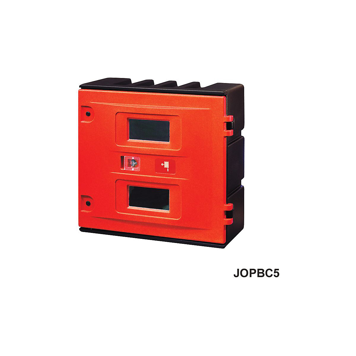 Plastic Breakglass Cabinets, Plastic Breakglass Cabinets, Plastic Breakglass Cabinet 900h x 930w x 420d mm Red/Black-2