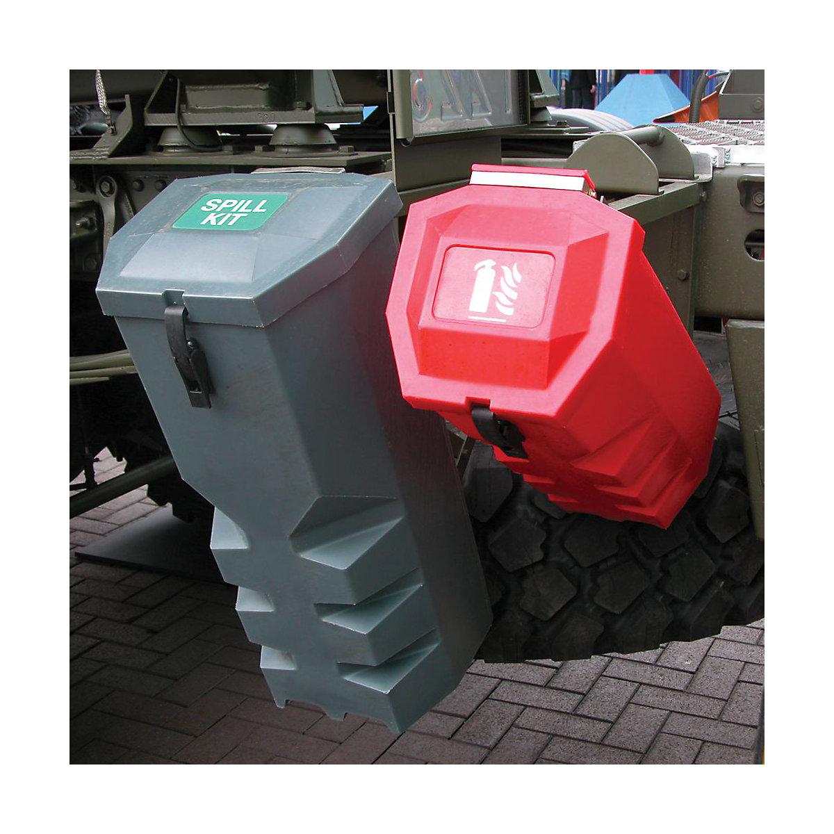Plastic Extinguisher Vehicle Boxes (Product illustration 4)-3