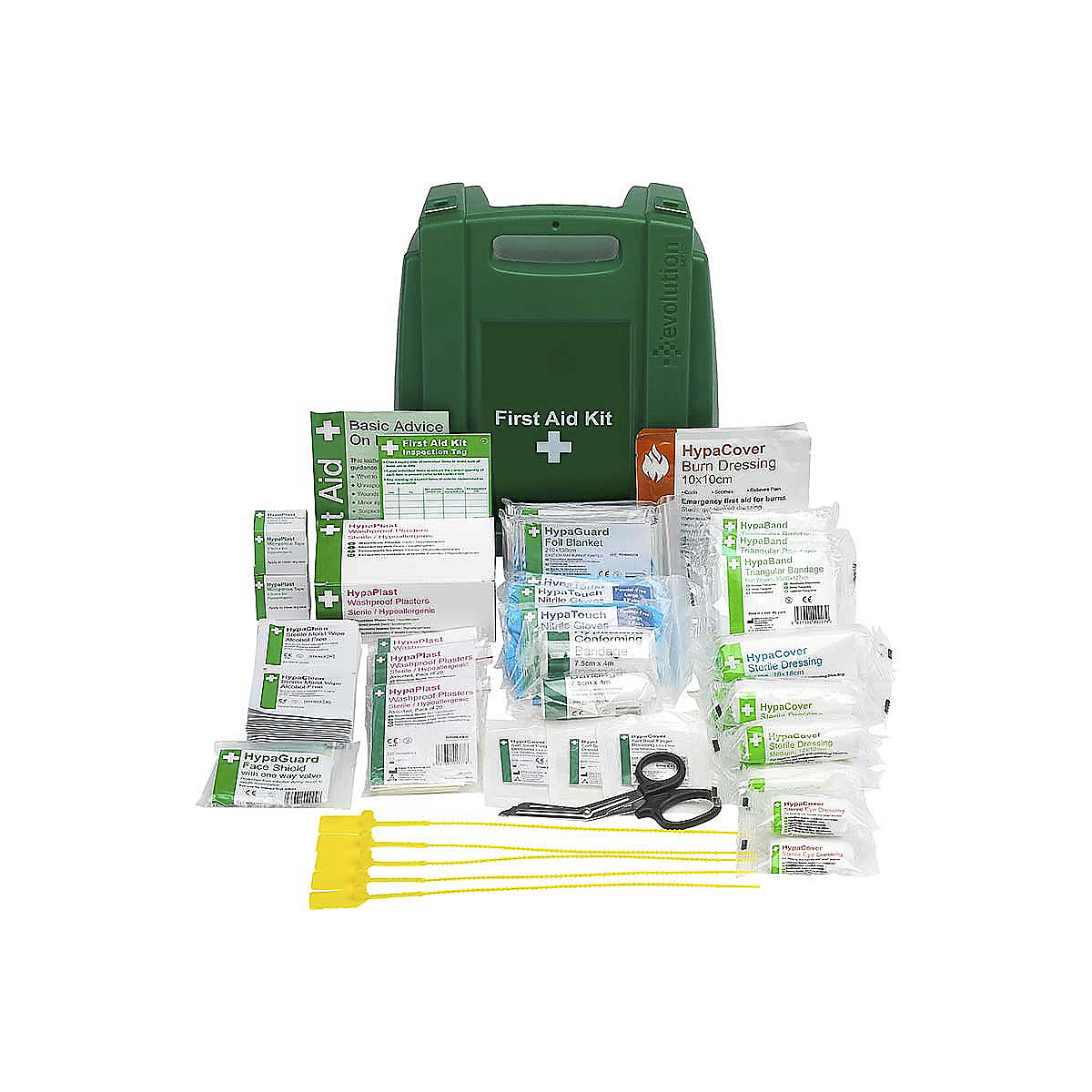 British Standard Workplace First Aid Kit, British Standard Workplace First Aid Kit, British Standard Workplace First Aid Kit | Medium 25-100 Persons with Wall Bracket-0