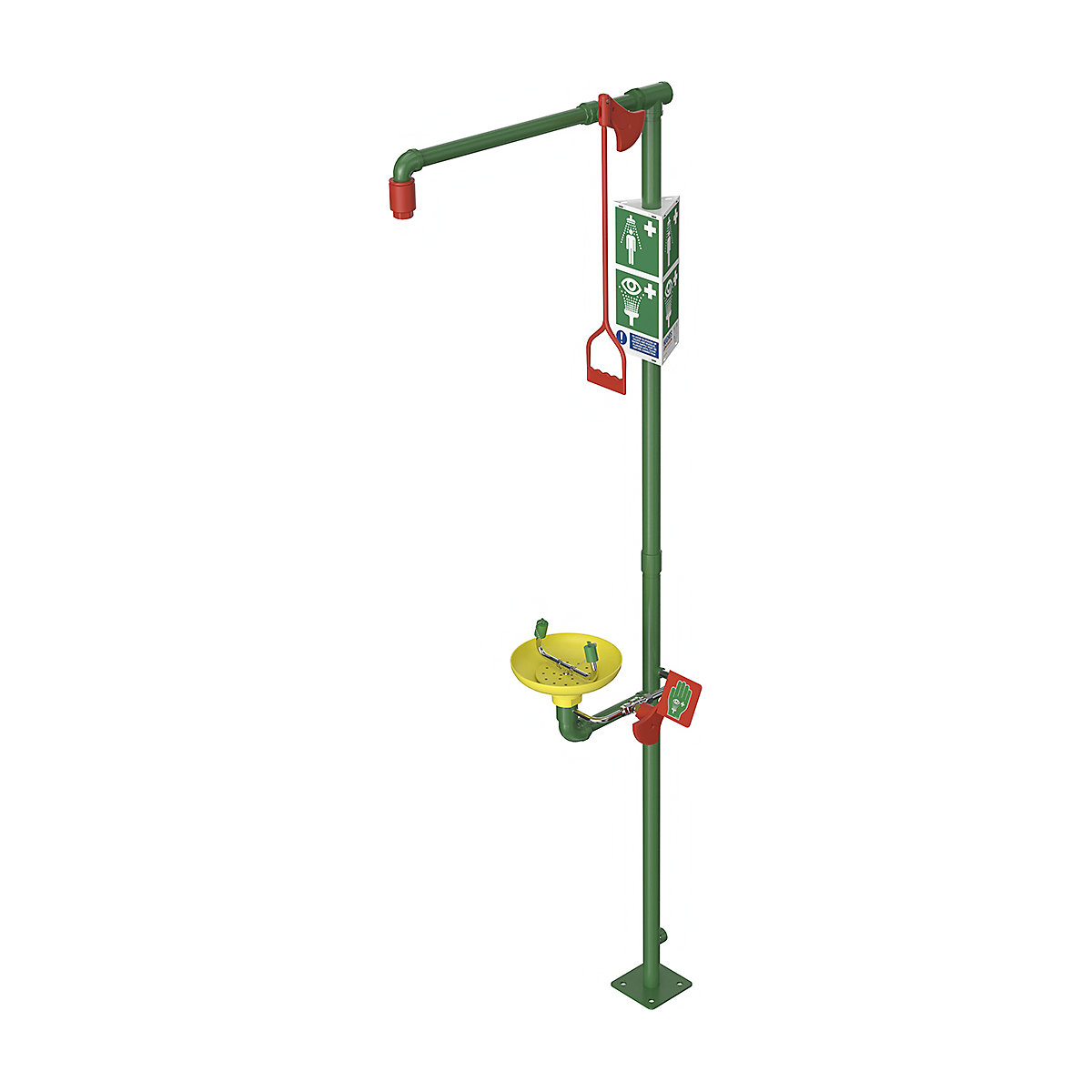 Indoor Unheated Emergency Safety Showers