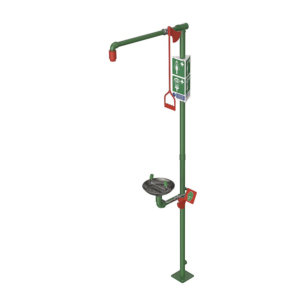 Indoor Unheated Emergency Safety Showers