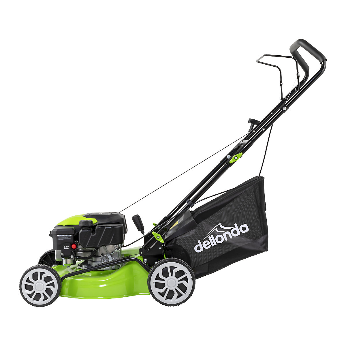 Dellonda Hand-Propelled Petrol Lawn Mower (Product illustration 3)-2