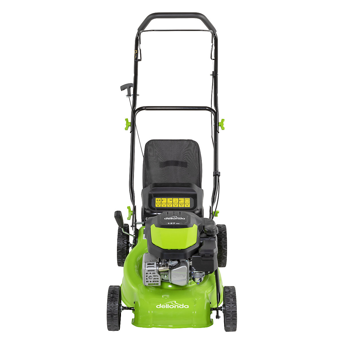 Dellonda Hand-Propelled Petrol Lawn Mower (Product illustration 6)-5