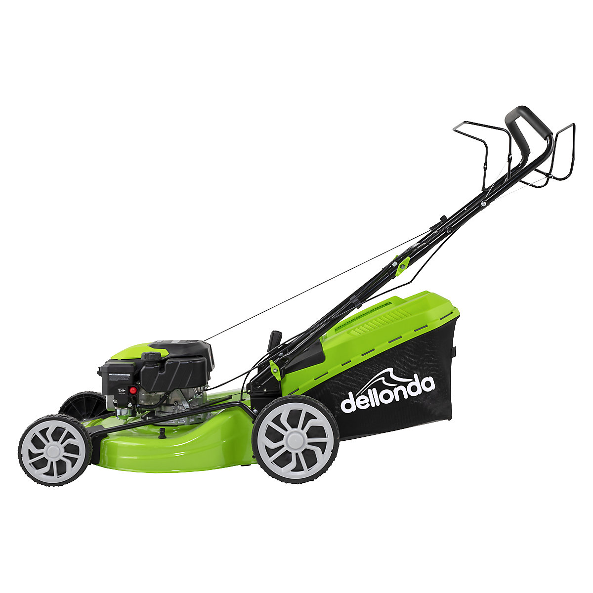 Dellonda Self-Propelled Petrol Lawn Mower with Height Adjustment & Grass Bag (Product illustration 5)-4