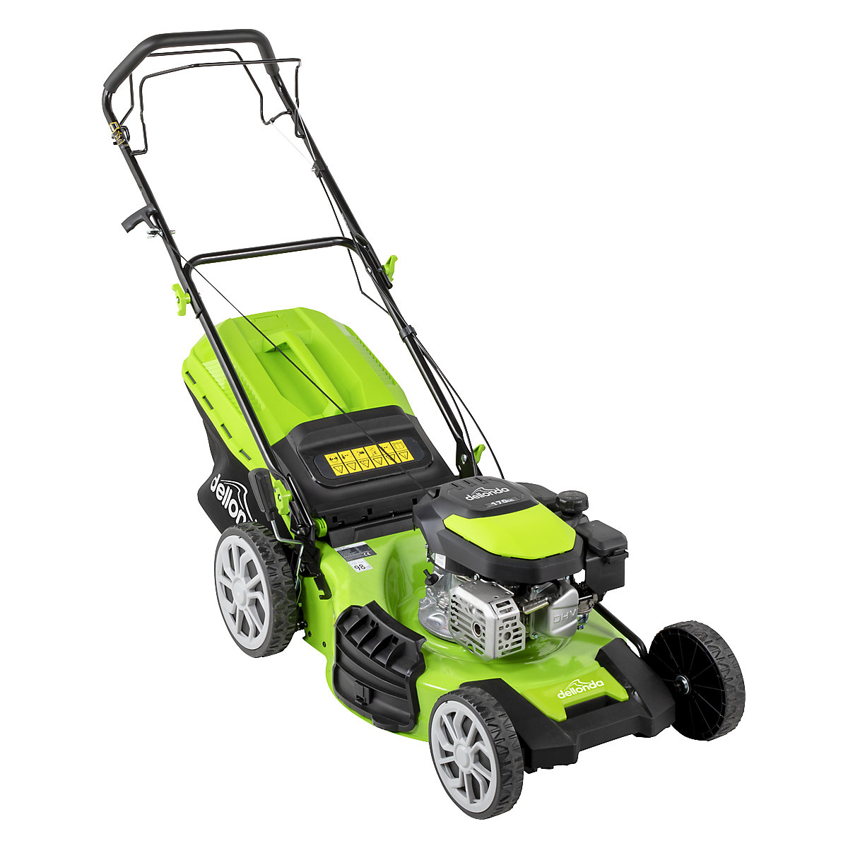 Dellonda Self-Propelled Petrol Lawn Mower with Height Adjustment & Grass Bag (Product illustration 6)-5