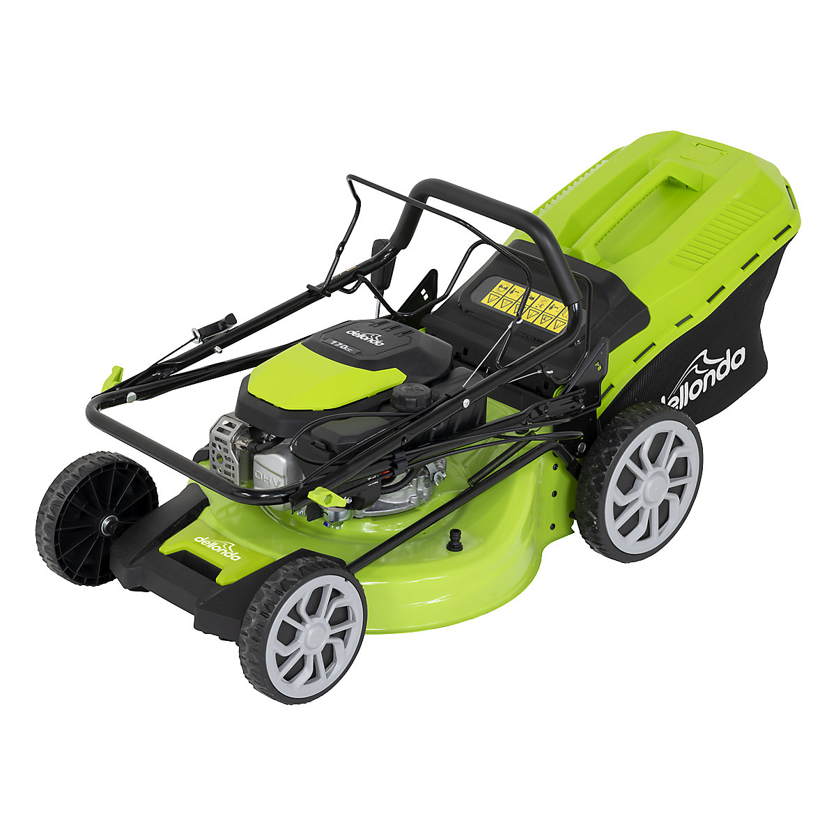 Dellonda Self-Propelled Petrol Lawn Mower with Height Adjustment & Grass Bag (Product illustration 9)-8